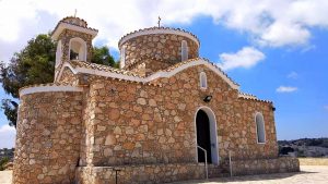 Каменная облицовка , Церковь Пророка Ильи, Протарас, Кипр